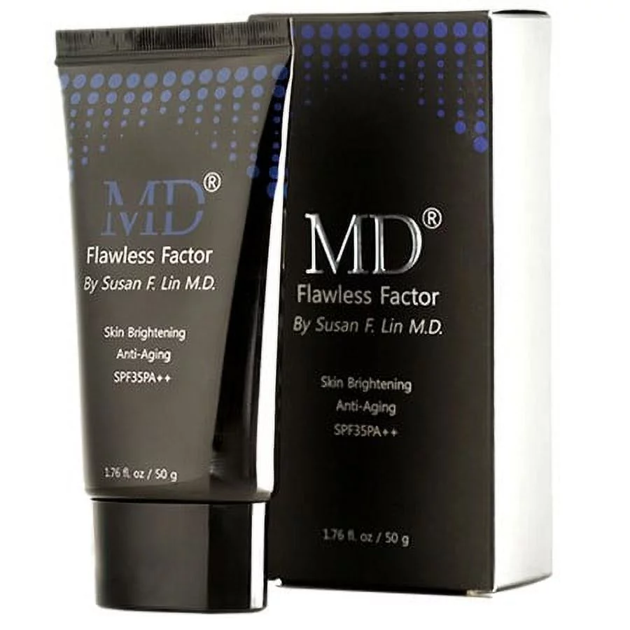 MD� Flawless Factor BB Cream for Coverage, Skin Brightening & Anti-aging - 1.76 Fl Oz