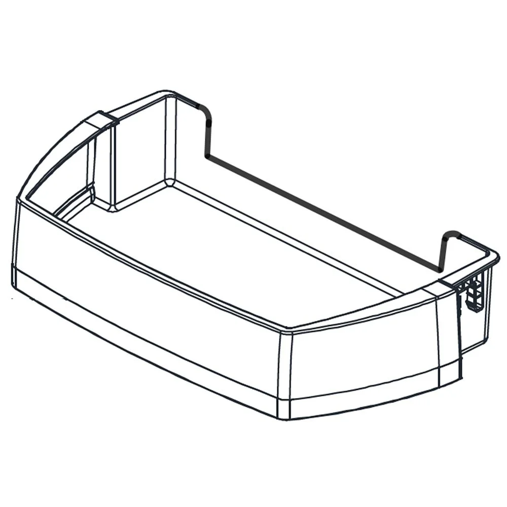 Daewoo 30190-0032400-00 Refrigerator Door Bin Genuine Original Equipment Manufacturer (OEM) Part