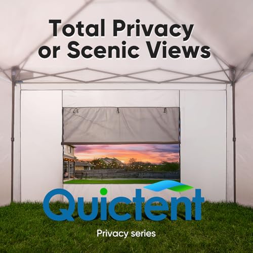 Quictent 10x20ft Easy Pop up Canopy Tent Instant Canopy Shelter Waterproof with Roller Bag