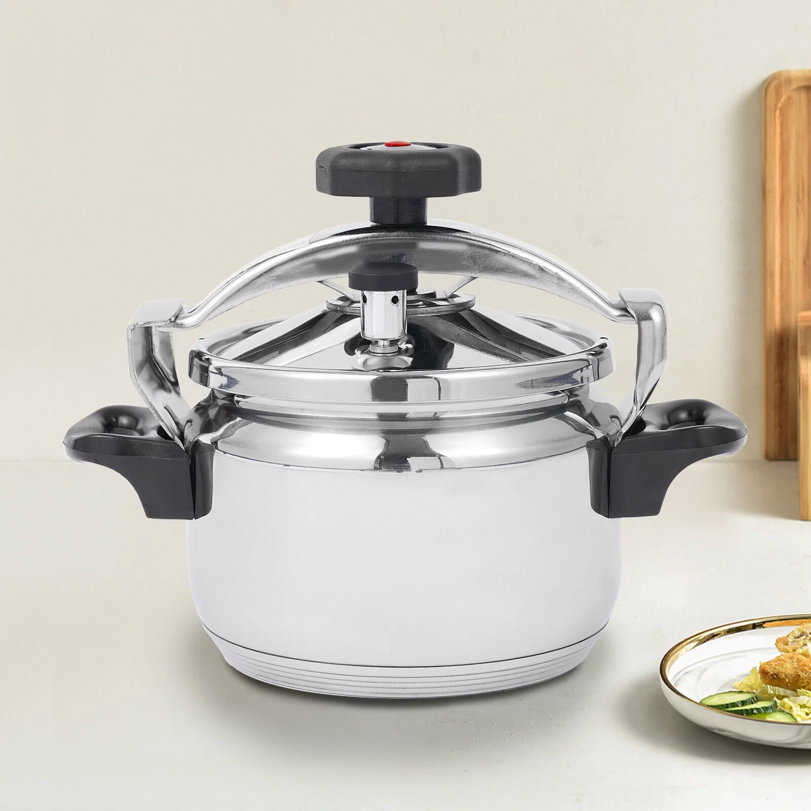 MIDUO 3L Family Small Mini 304 Stainless Steel Pressure Cookers 50Kpa