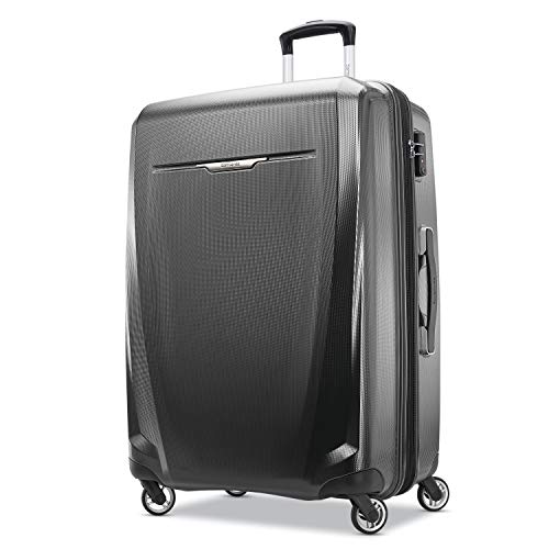 Samsonite Winfield 3 DLX Hardside Expandable Luggage with Spinners, Silver, Carry-On 20-Inch
