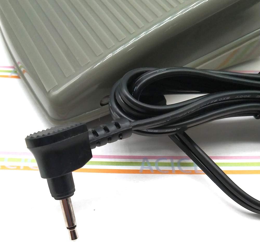 Foot Speed Control Pedal Works with Singer 7465,7466,7467,7468,7469,7469Q,7470, Curvy 8780