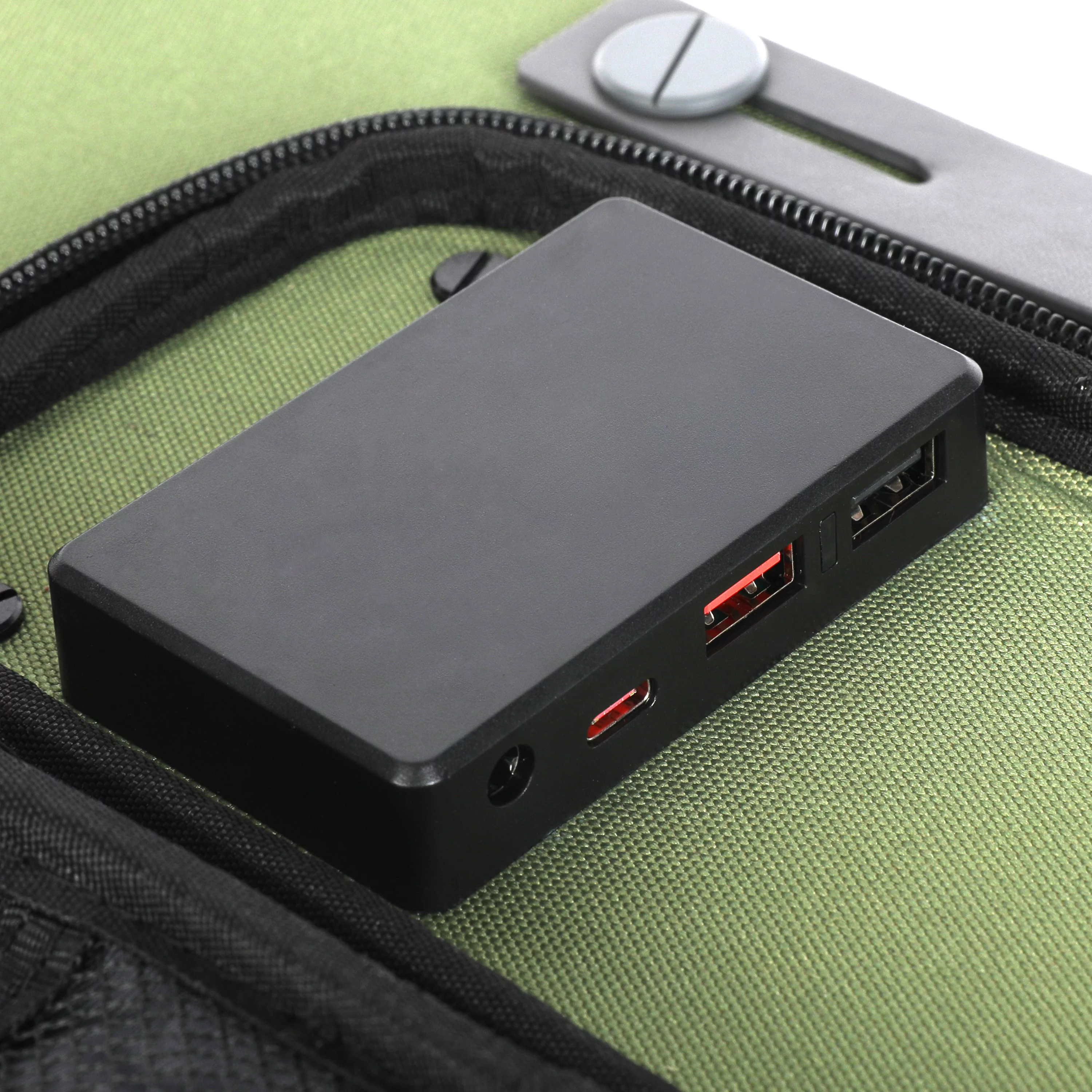 Swiss Tech 60W Foldable Solar Panel, USB-A and USB-C, Phone Charger, Waterproof, Emergency, Solar Panel Only