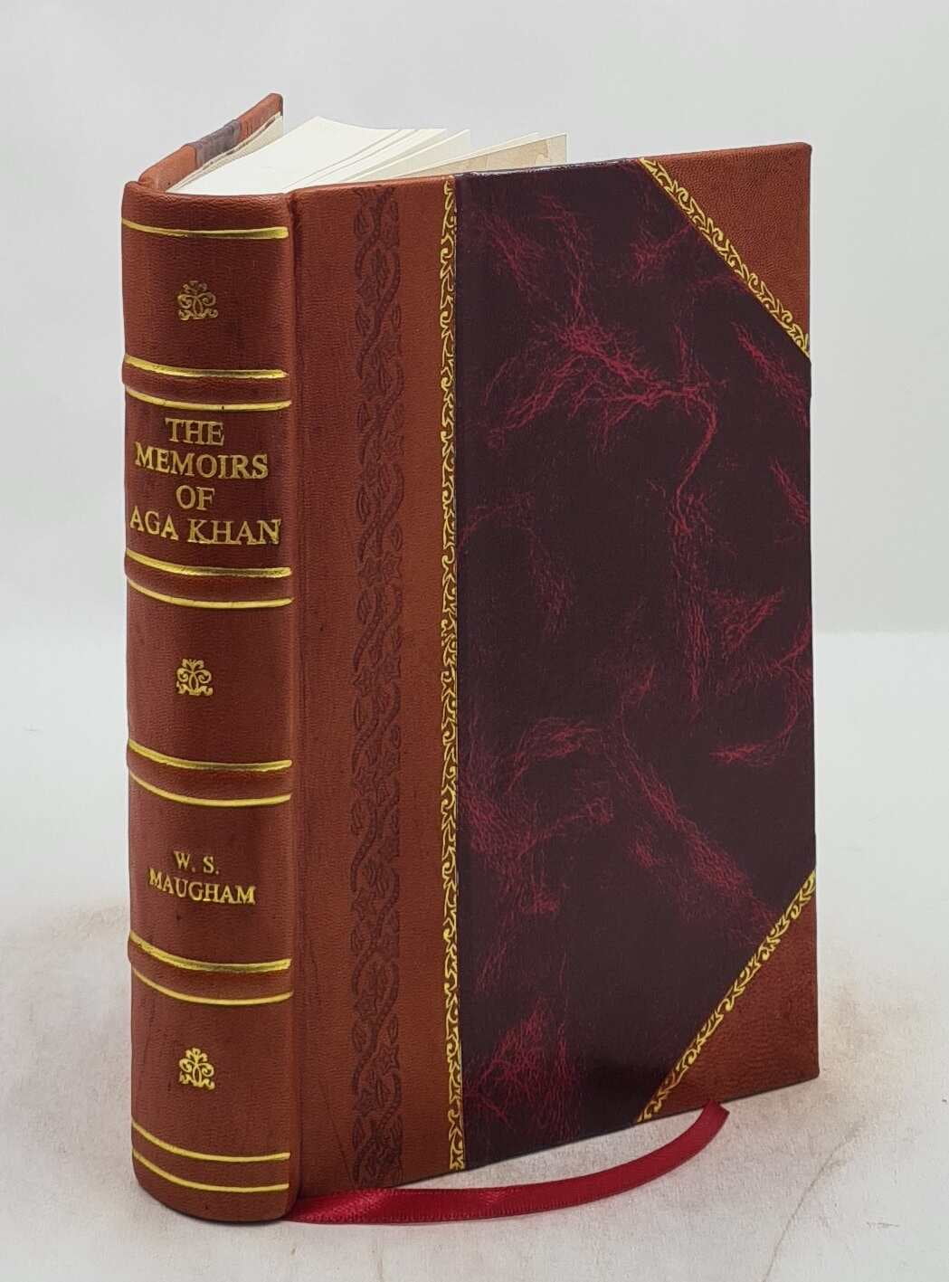 The Memoirs Of Aga Khan World Enough And Time 1945 [Leather Bound]
