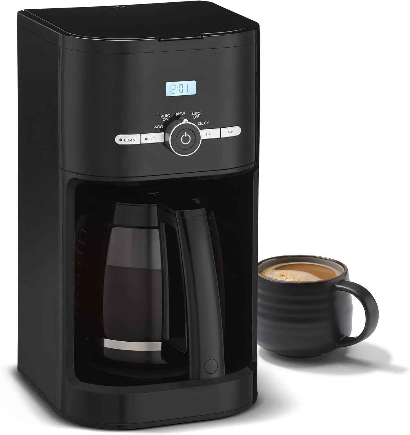 Classic 12-Cup Programmable Coffeemaker, Black