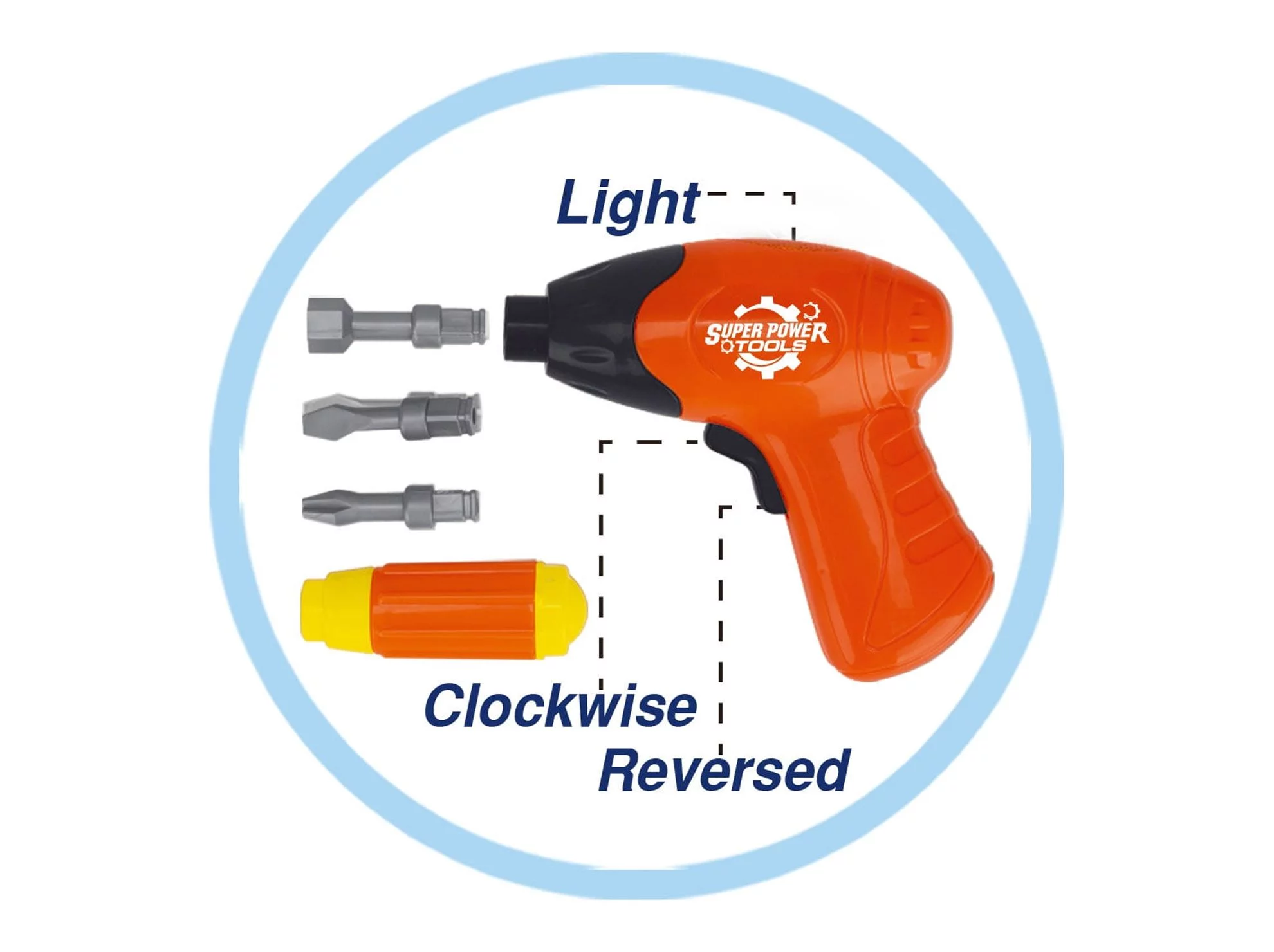 PlayWorld Futuristic Revolution 3-in-1 Take-A-Part Futuristic being Toy Playset - Red