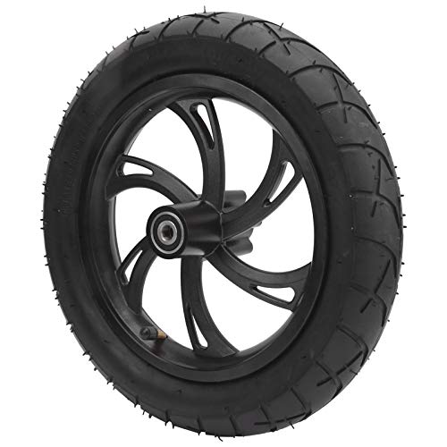12 Inch Wheel Tire Rubber Aluminum Alloy Electric Scooter Tire with Wheel Hub Scooter Tyre Replacement for Electric Bicycles Scooters