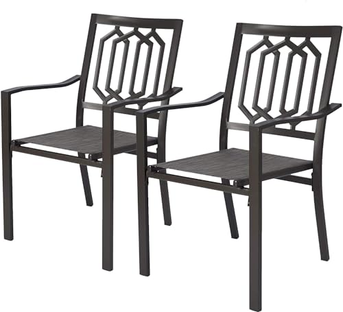 Kozyard Coolmen Outdoor Patio Indoor Dining Table Rectangle 35.6'x58.9' and Wood Like Laminate Table Top for 6 Person Porch Deck Garden(Brown)