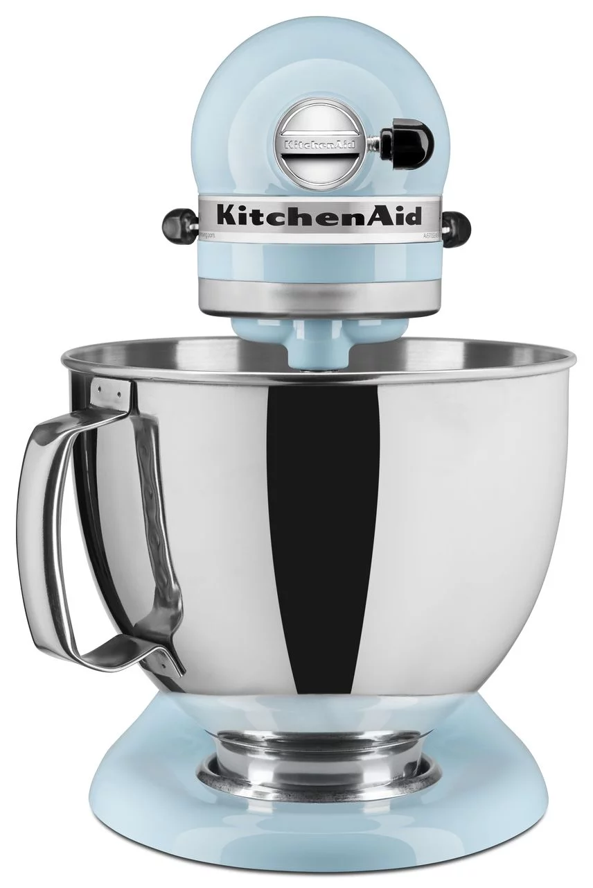 KitchenAid KSM150PSGB Artisan Series 5-Quart Mixer, Glacier Blue