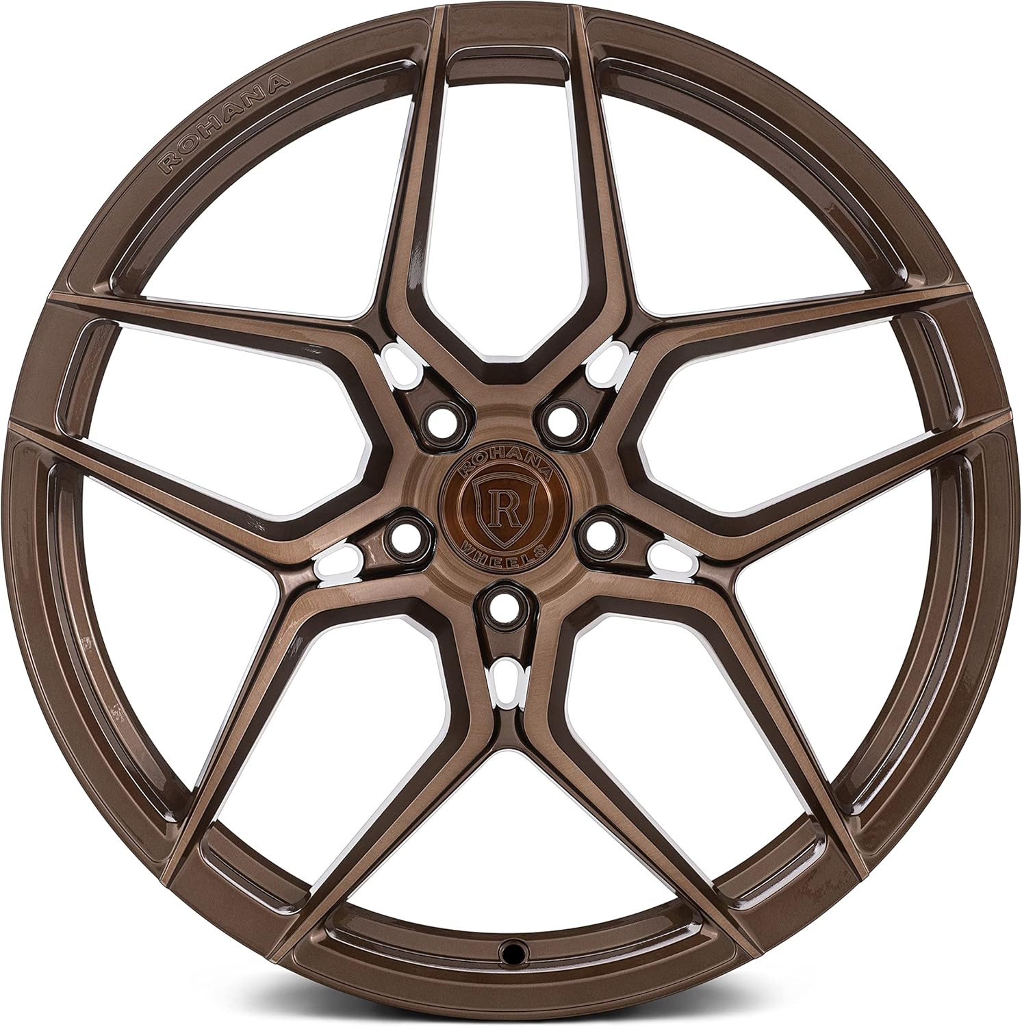 Rohana Wheels - RFX11, Wheel Diameter: 20 Size: 20x9 ET35 73.1 Offset: ET35 Bore: 73.1 Bolt Pattern: 5x114.3 Brushed Bronze (Standard) (RFX112095114BZ35)