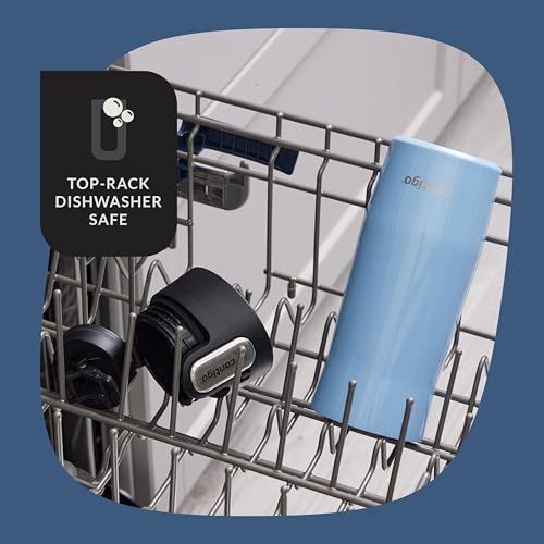 Contigo AUTOSEAL West Loop Vacuum-Insulated Stainless Steel Travel Mug with Easy-Clean Lid 20 oz Sake