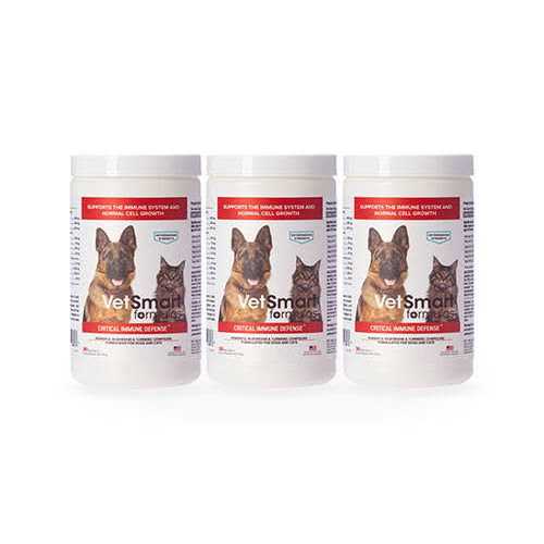 VetSmart Formulas Critical Immune Defense for Dogs & Cats Supports Normal cell growth - Pet Supplies online store