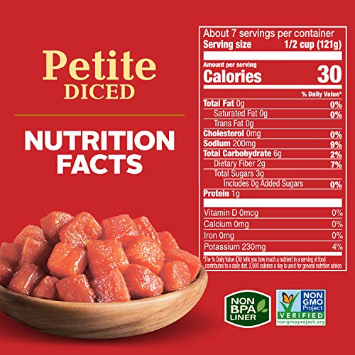 Hunt's Petite Diced Tomatoes, Keto Friendly, 28 oz