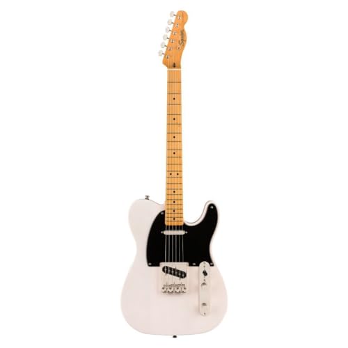 Squier Classic Vibe 70s Thinline Telecaster Electric Guitar, with 2-Year Warranty, Natural, Maple Fingerboard