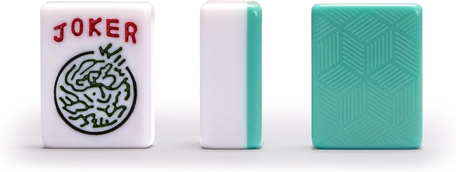 Yellow Mountain Imports Set of 166 American Mahjong Tiles, Huntington