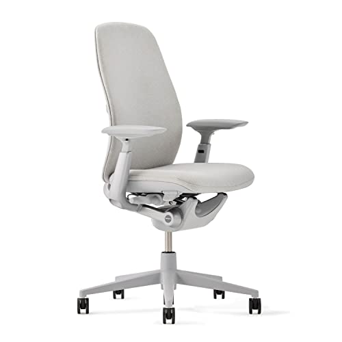 Haworth Zody Standard Posture Upholstered Desk Chair - Stylish and Ergonomic Office Chair with Lumbar Support (Lake)