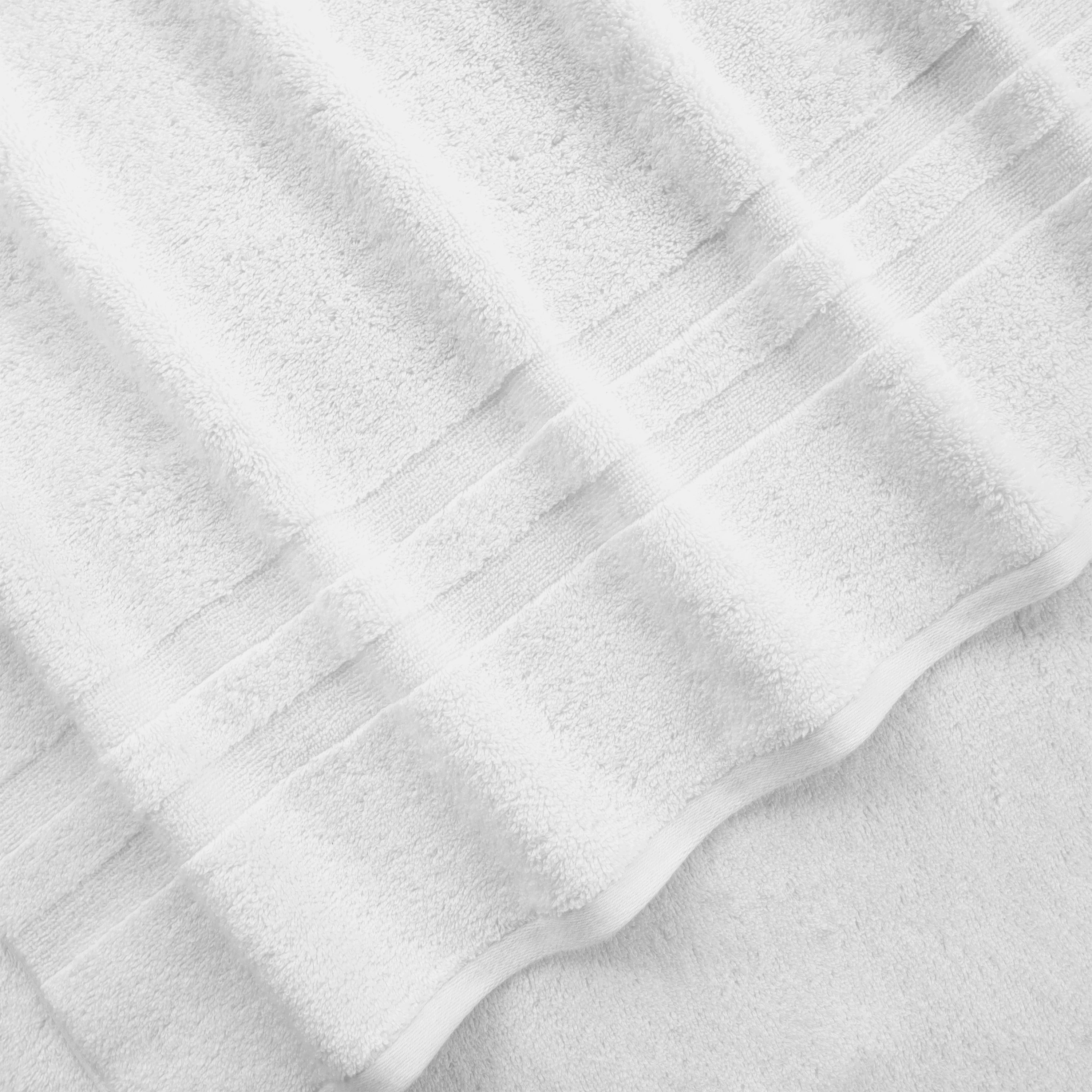 Martex 6-piece Luxury Towel Set, 2 Bath Towels 2 Hand Towels 2 Washcloths - 600 Gsm 100% Ring Spun Cotton Highly Absorbent Soft Towels For Bathroom - Ideal For Everyday Use, Hotel & Spa - (White)