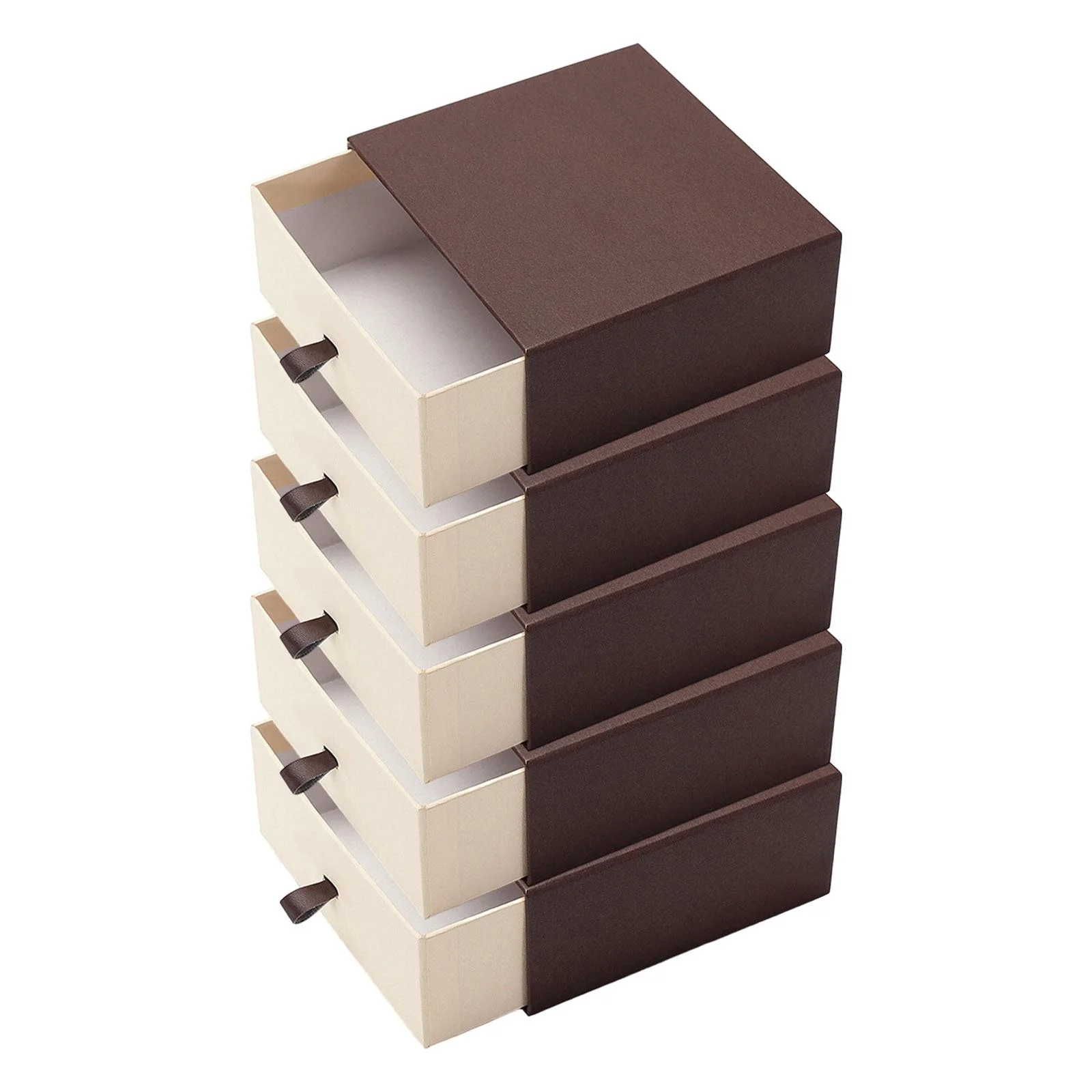 5Pcs Gift Boxes Stylish Small Cardboard Boxes Party Favor Packaging Box for New Year Holiday Celebration Chocolate Presents