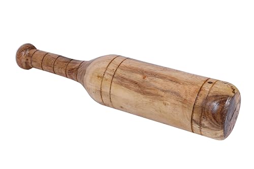 KNK MUGDAR FITNESS BAR INDIAN CLUB MUDGAR BHEEM MACE SHOULDER EQUIPMENT MEEL KARLA KATAI MUGDAL FITNESS DURABLE WOODEN EQUIPMENT