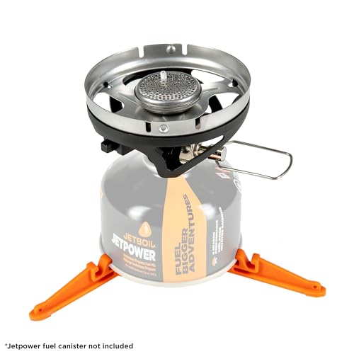 Jetboil MiniMo Camping and Backpacking Stove Cooking System with Adjustable Heat Control