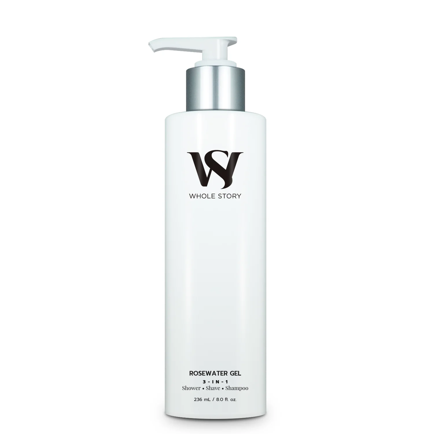 Whole Story - ROSEWATER GEL | Shower, Shave, Shampoo