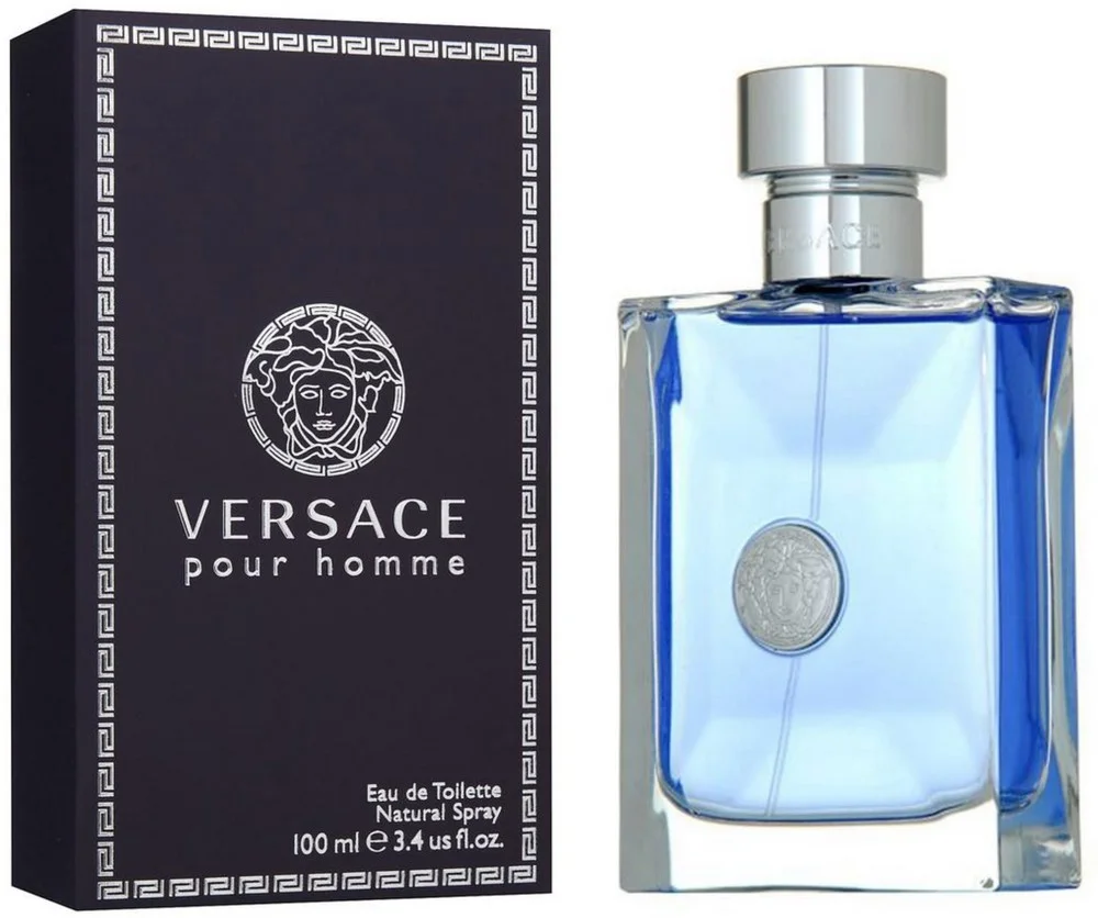 6 Pack - Versace Pour Homme Eau de Toilette Spray  3.4 oz
