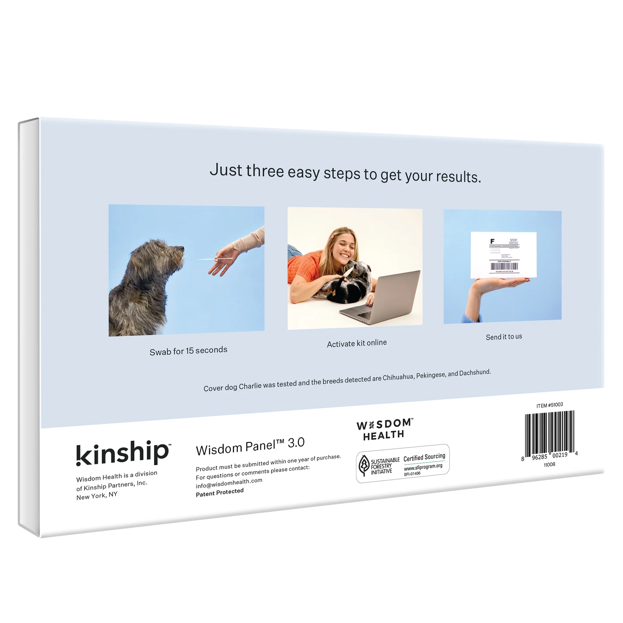 Wisdom Panel Dog Breed Discovery DNA Test Kit