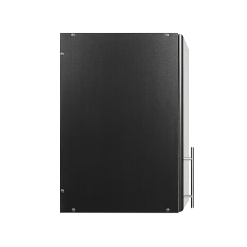 Prepac Elite 16 inch Stackable Wall Cabinet, Black