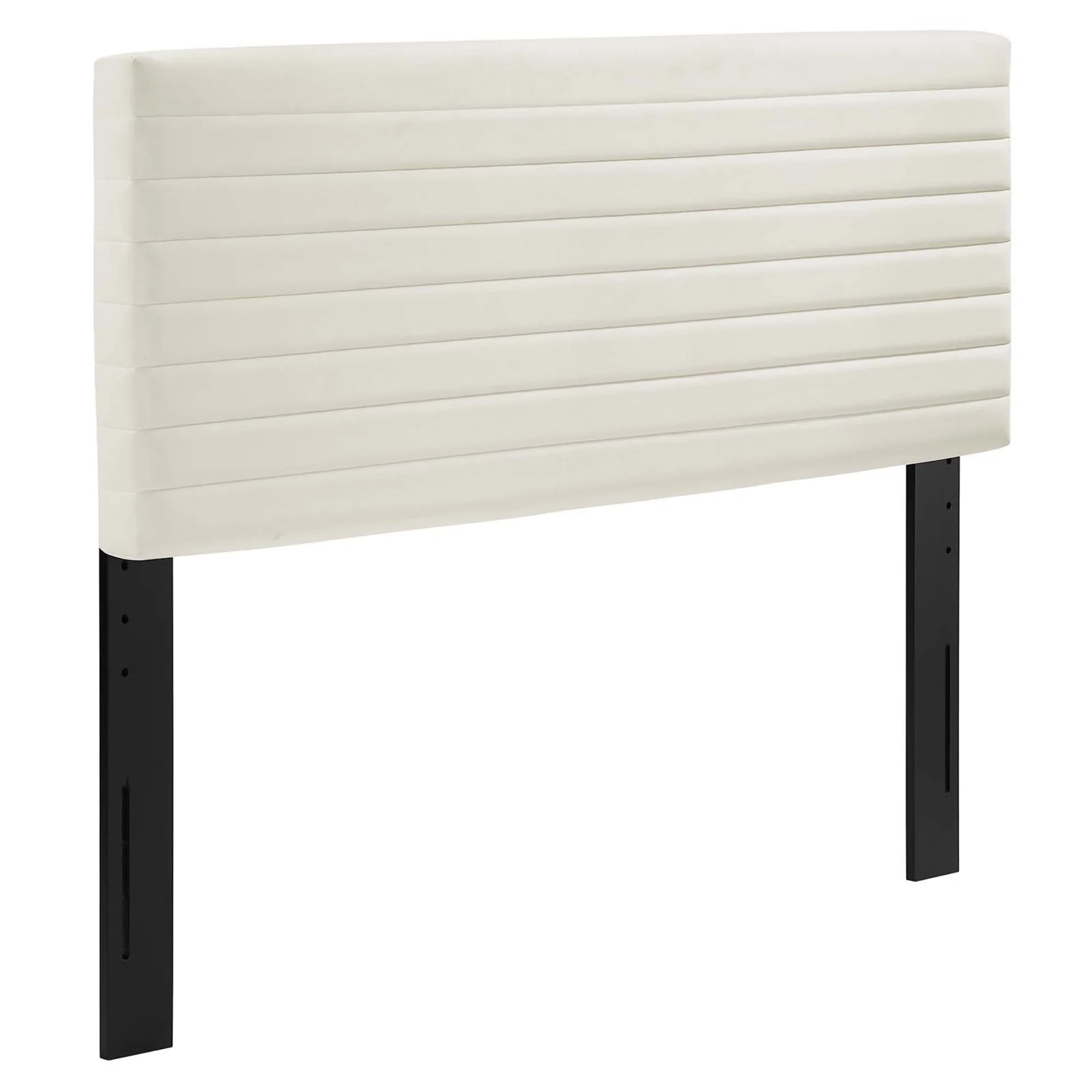 Modway Tranquil Performance Velvet King/California King Headboard in Ivory