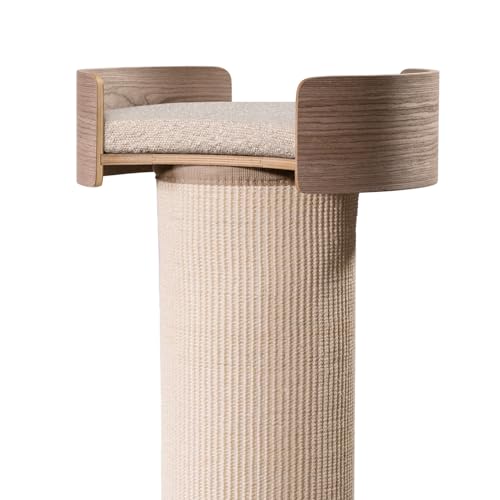 ONE FAST CAT - Giant Scratching Tower w/Perch - 44.5