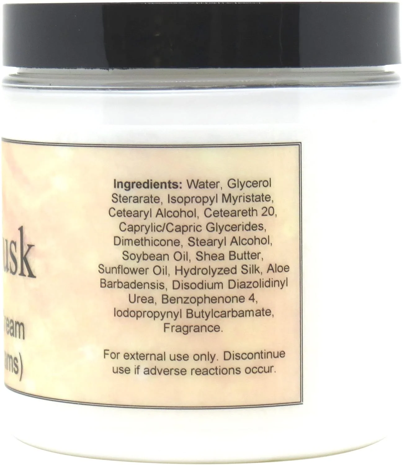 Vanilla Musk And Silk Cream, Body Cream, Body , 8 Oz - Shea Butter, Aloe, Silk Amino Acids, E, Phthalate-Free, Handcrafted In USA - Perfect For Women
