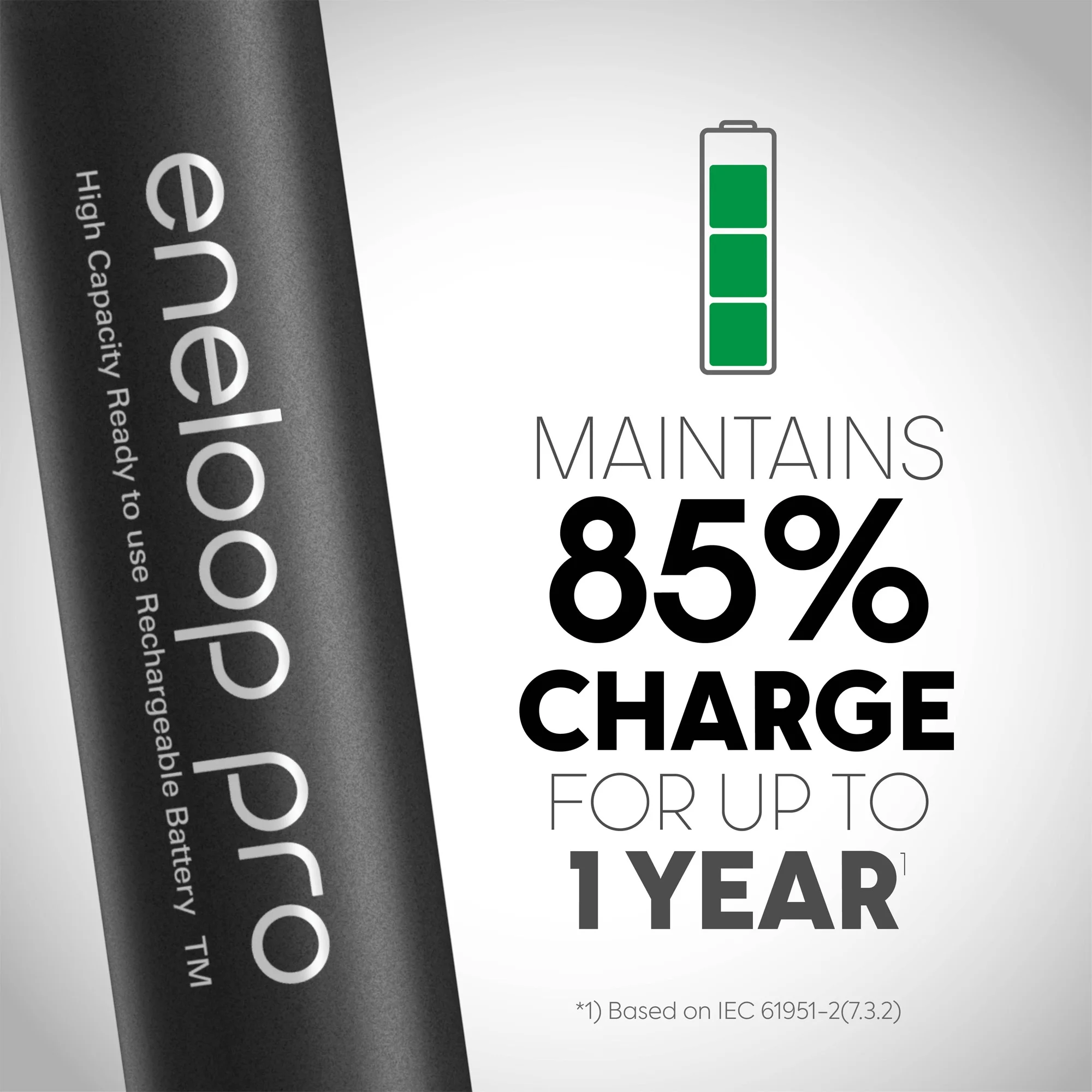 Panasonic Eneloop Pro Battery Charger with 4-Pack AA High Capacity Rechargeable Batteries