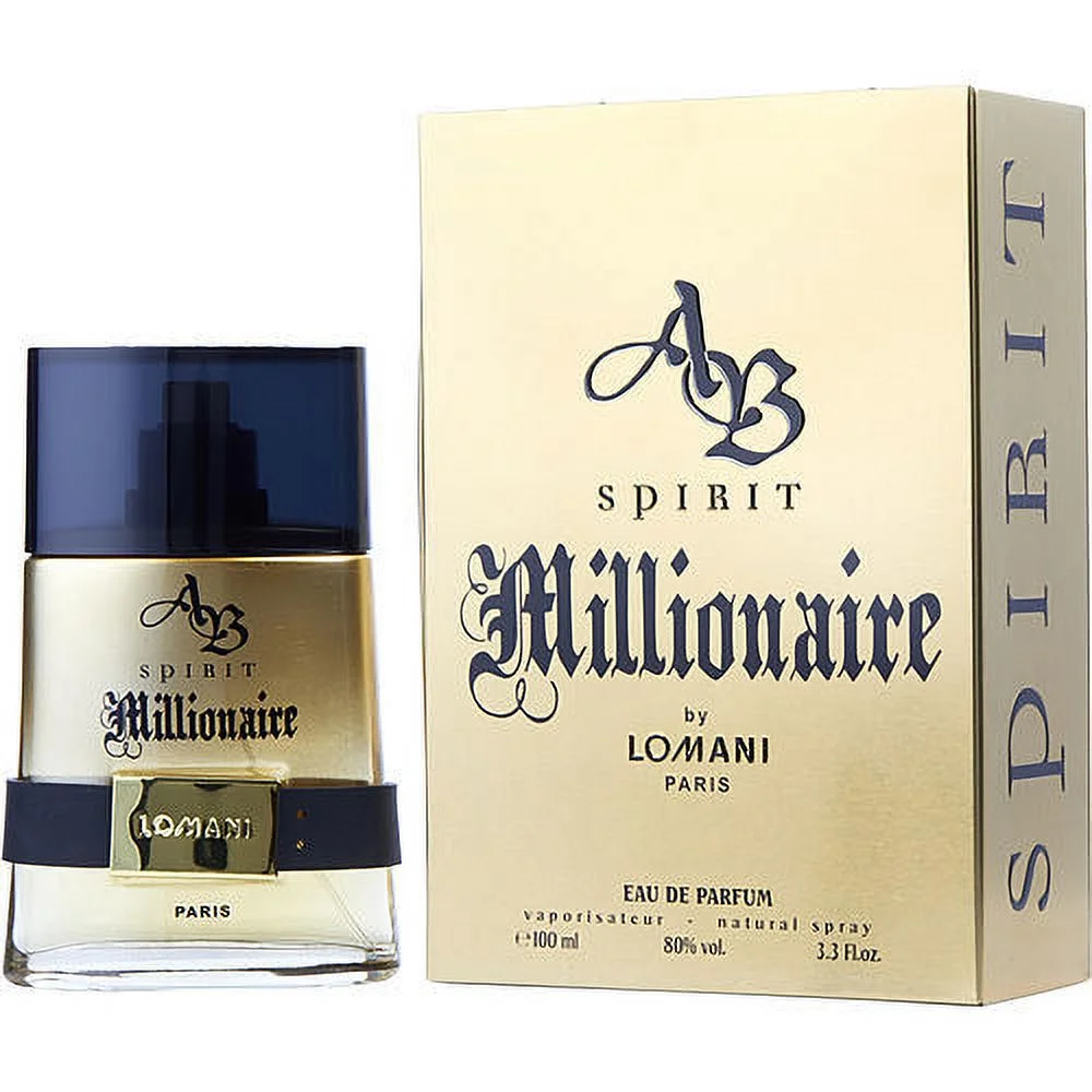AB SPIRIT MILLIONAIRE Eau De Parfum Spray for Men - 3.3 oz - Unleash Your Millionaire Spirit