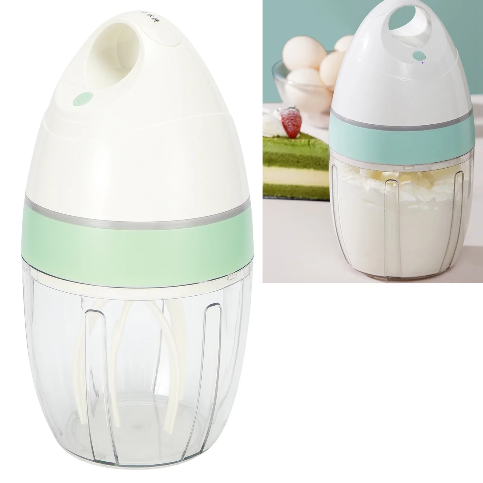 900ml Electric Hand Mixer Ice Cream Cake Maker Machine Electric Egg Beater Powered Blender