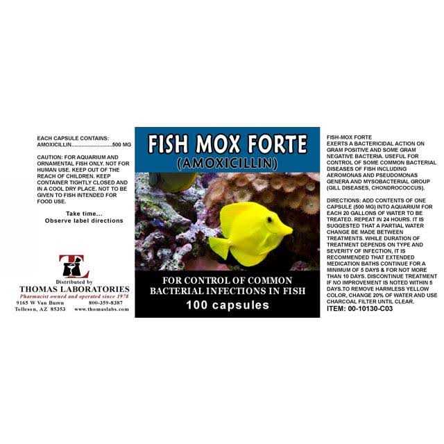 Thomas Labs Fish Flex Forte 500 mg. 100 Capsules - Pet Supplies online store