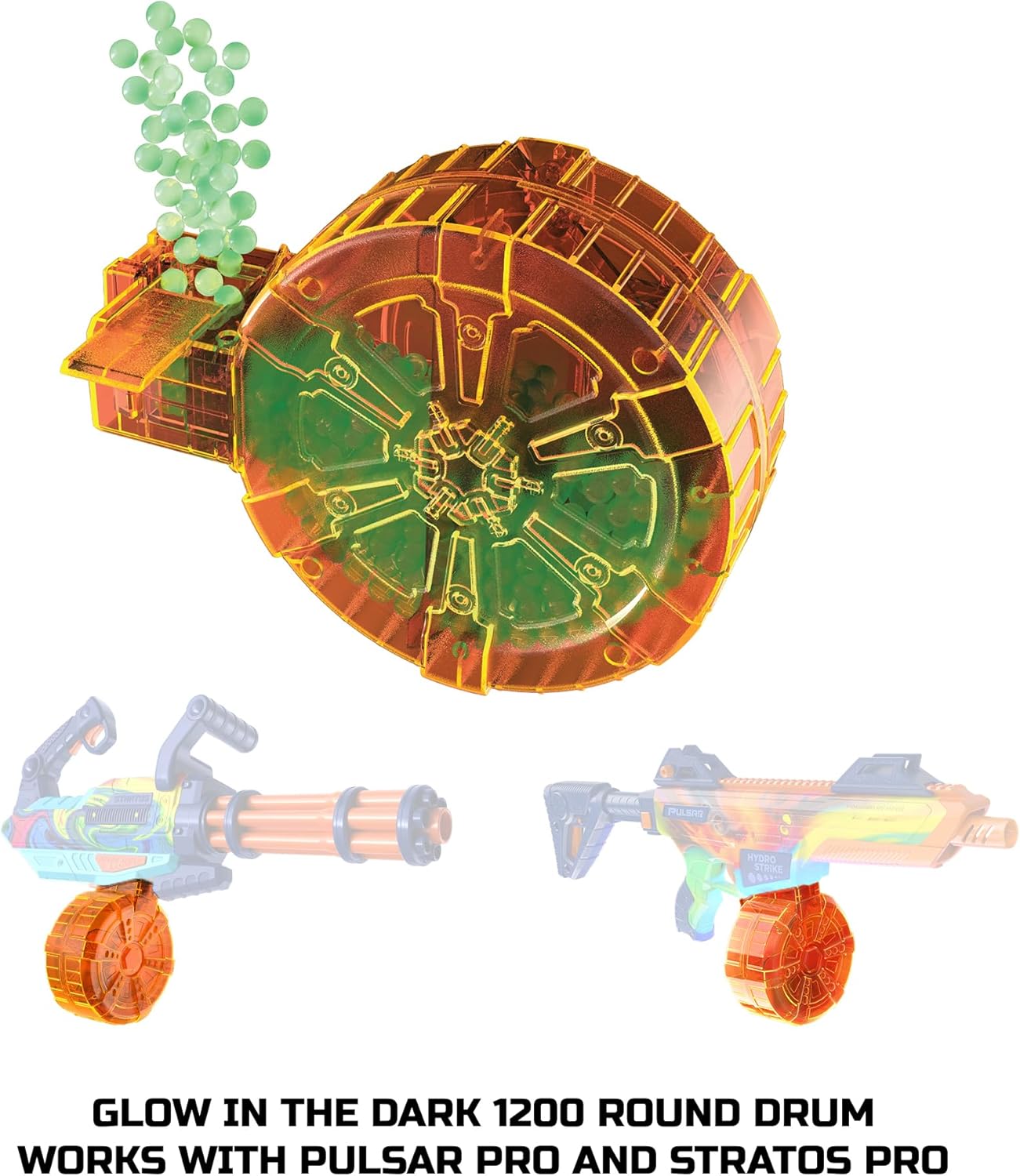 Stratos Pro Battery Gel Bead Blaster with Rotating Barrel 10000 Water Beads