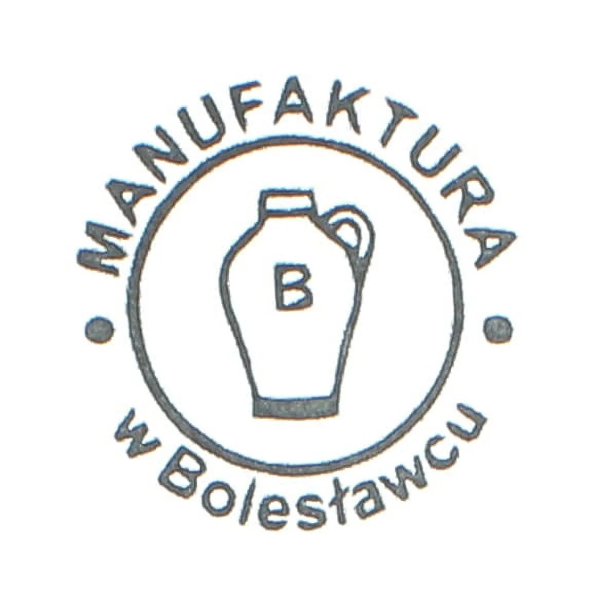 Blue Rose Polish Pottery Peach Blossom Large Oval Baker with Lid