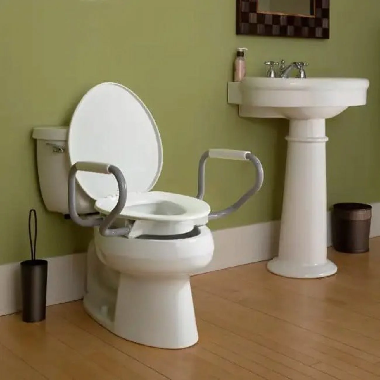 Bemis E85310arm Clean Shield&Copy; Elongated Closed-Front Toilet Seat And Lid - White
