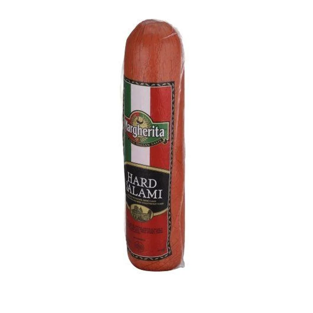Margherita Hard Salami, 6.7 Pound -- 3 per Case.
