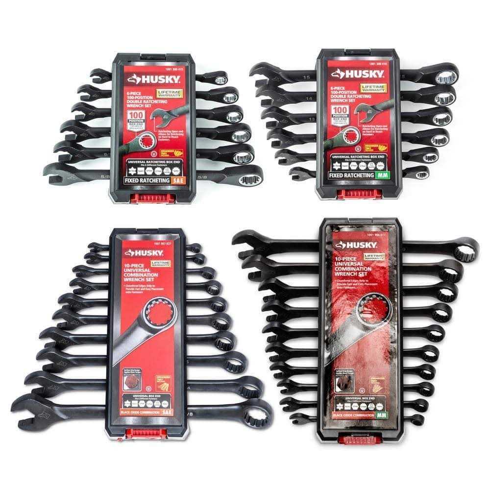 Husky Master Wrench Set SAE/MM