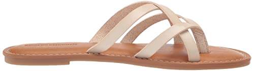 Amazon Essentials Women's Strappy Slide Flat Sandal