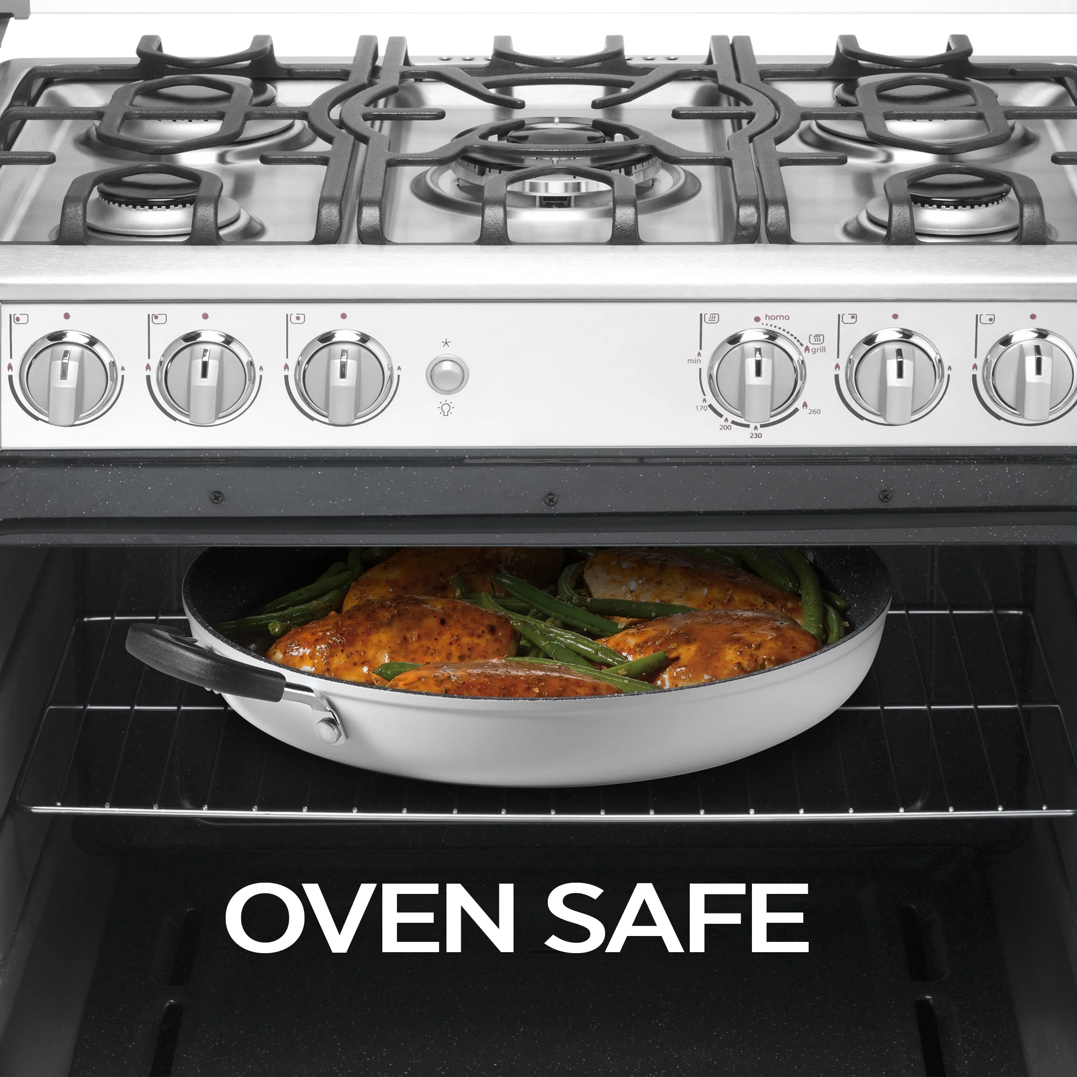 Starfrit The Rock Essentials 10 Piece Set, White