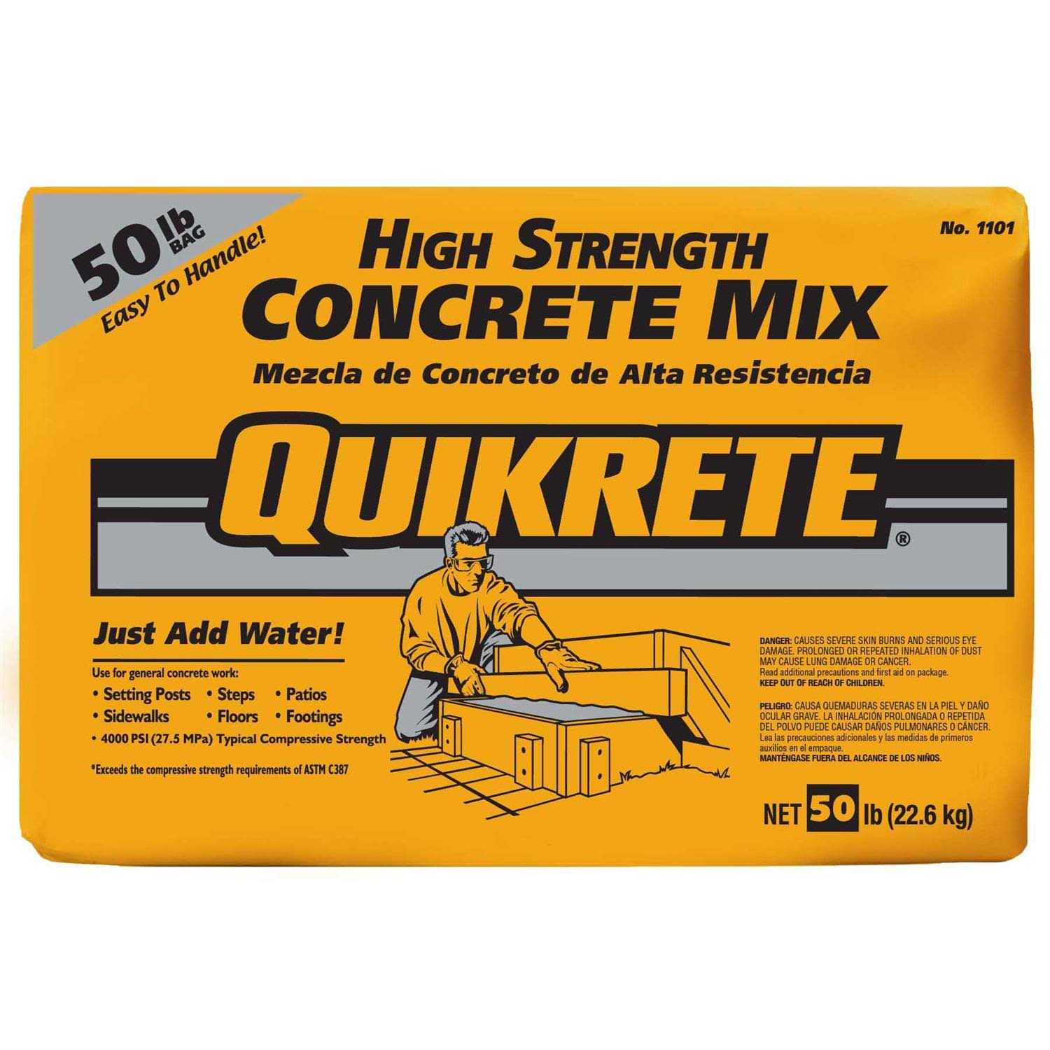 Quikrete High Strength Concrete Mix