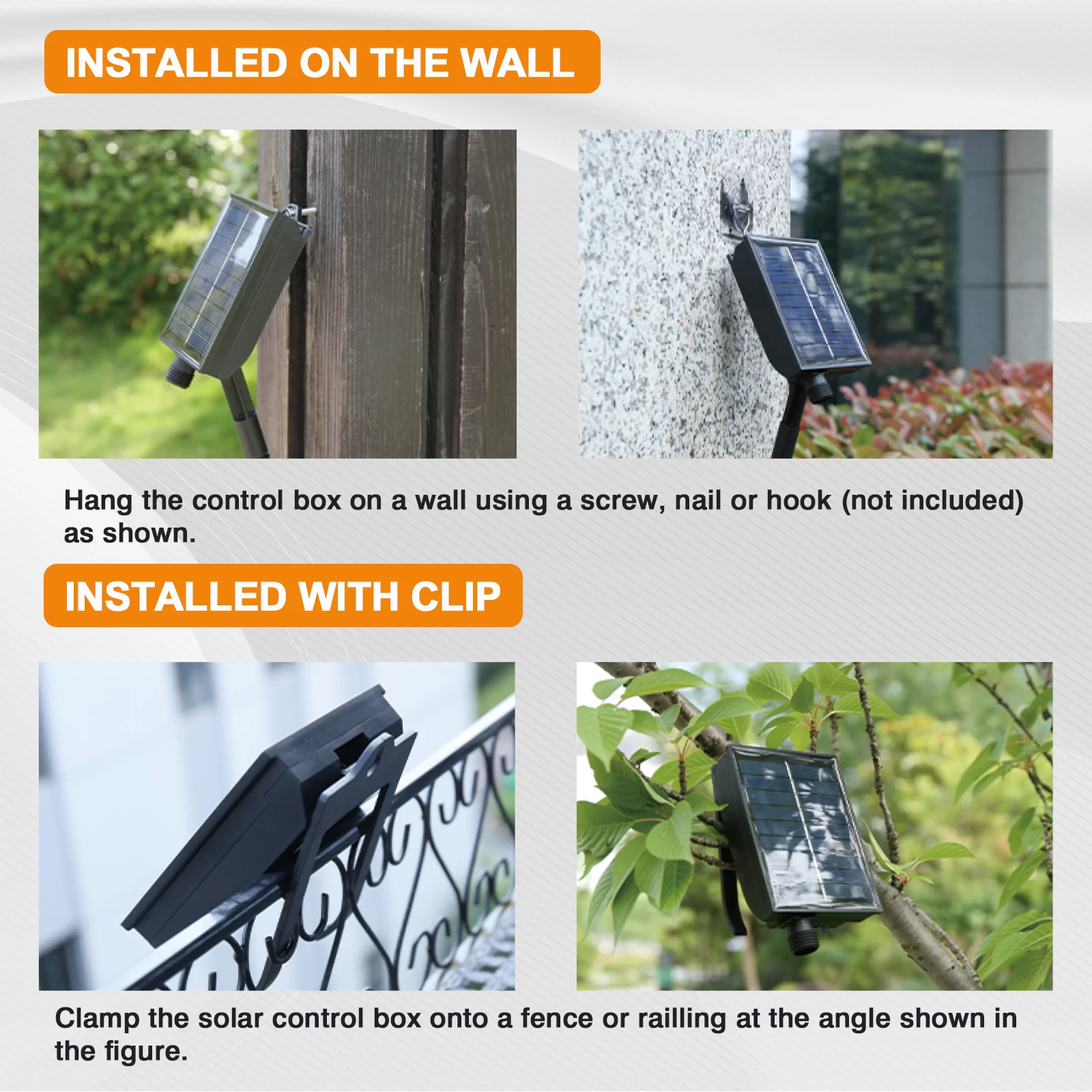 EAGLE PEAK Solar-Powered Globe String Lights 39 ft 100 LED with Remote Control, 8 Modes, Waterproof Indoor Outdoor Fairy Lights for Patio, Garden, Party, Christmas, Wedding Decoration, Warm White