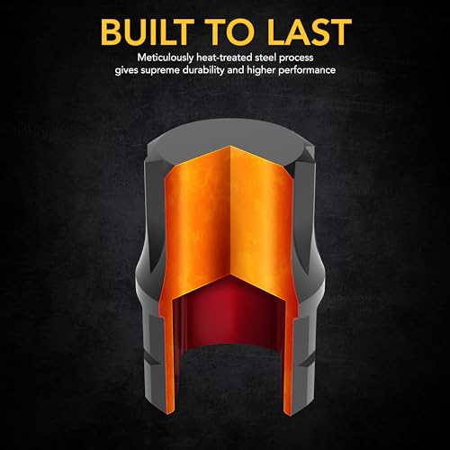 XZN Triple Square Spline Bit Socket Set And Triple Square Spline Bit Socket Set, Extra Long 4-Inch Variation