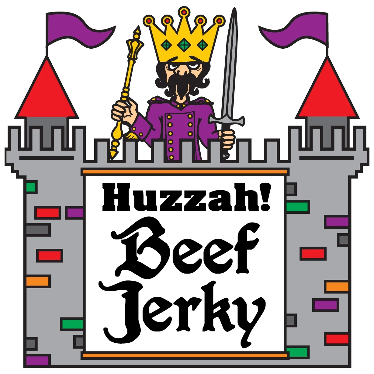Buffalo Bills Sweet 5oz Faire Sack Huzzah Beef Jerky (4 packs sweet beef jerky)