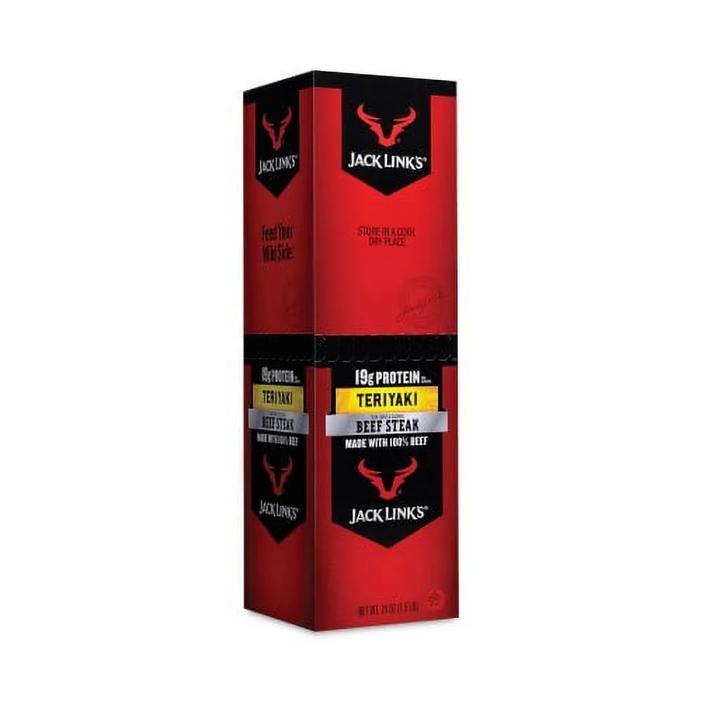 Jack Links Jumbo Original Beef Steak, 2 oz, 12/Box, Ships in 1-3 Business Days