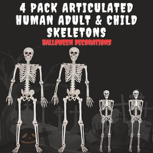 Halloween Posable Human Adult (5' 4