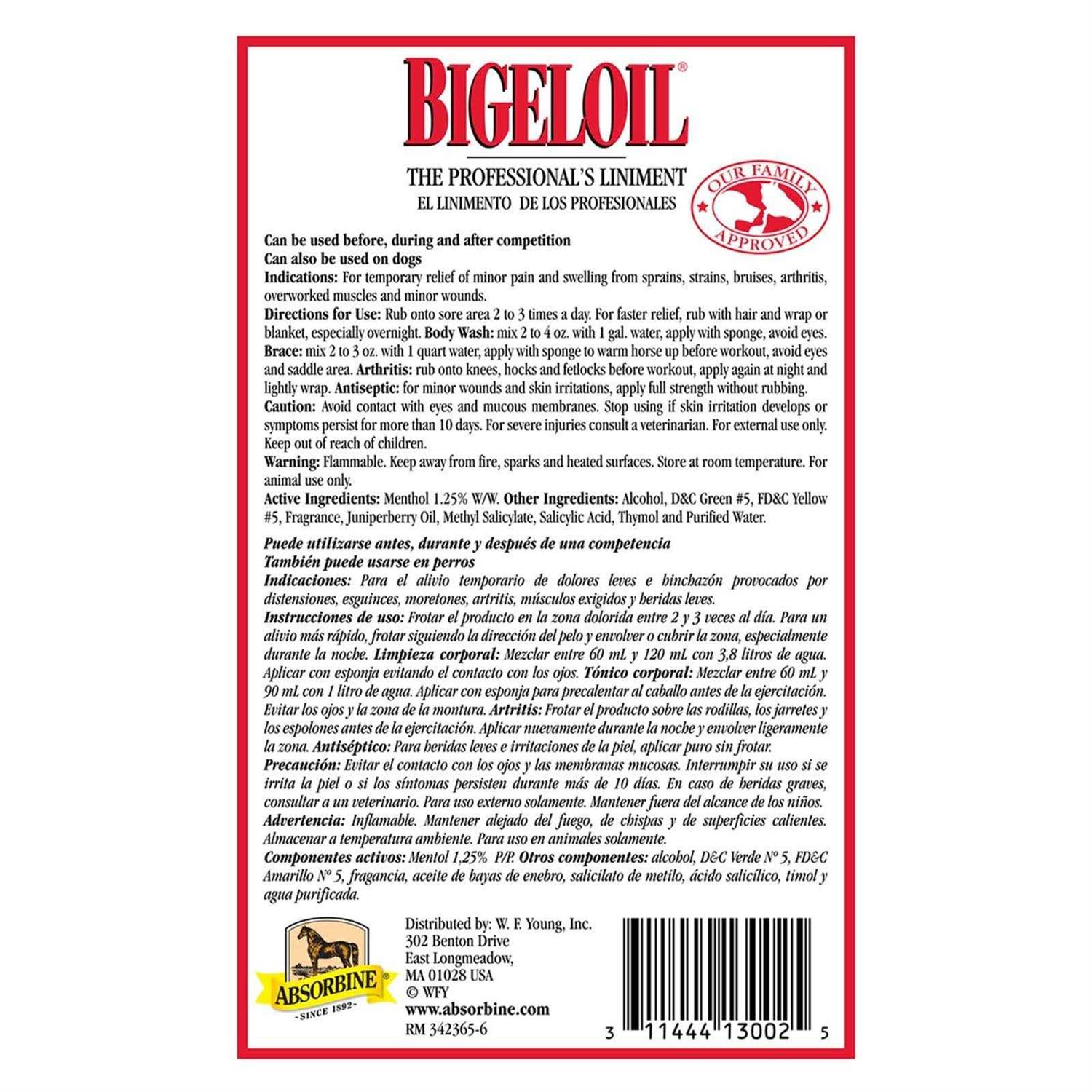 Bigeloil Liniment - Pet Supplies online store