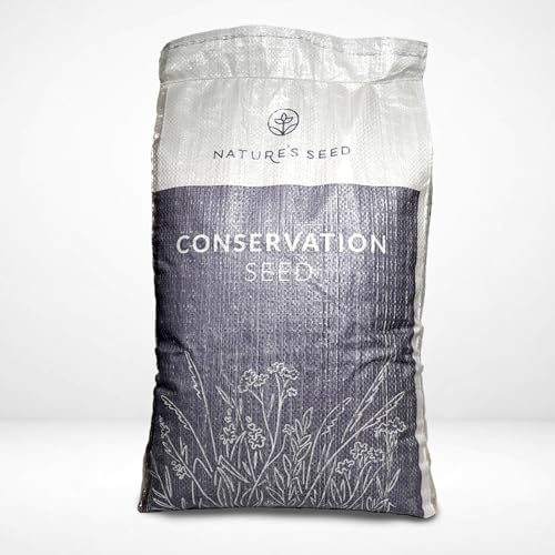 Nature’s Seed Triple-Play Turf Type Tall Fescue Grass Seed Blend, High-Traffic, Heat and Drought Tolerant, for Garden, Lawn, Yard, 5 Lbs